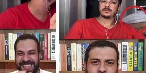 A un periodista brasileño le pasa lo que a Alfonso Merlos, pero con su esposa: "Cari, todos te han visto"