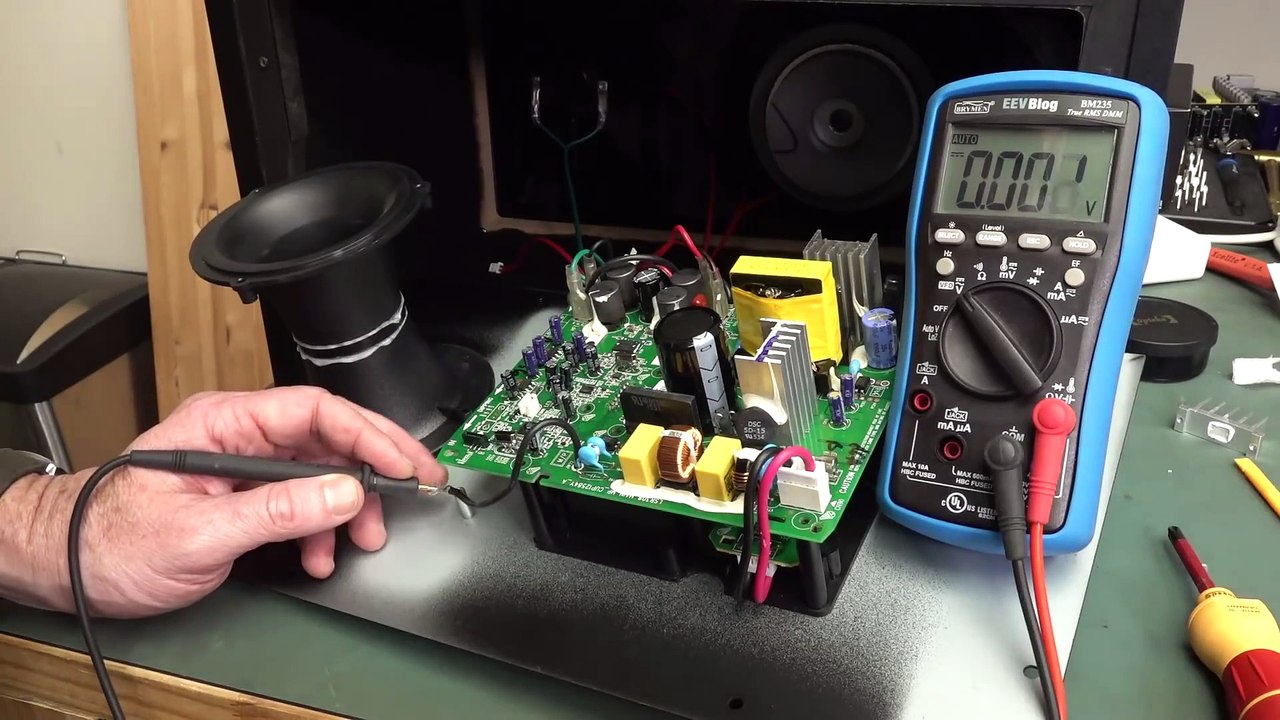 EEVblog #1322 - JBL LSR308 Studio Monitor Speaker REPAIR