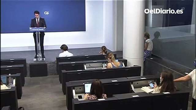 García Egea, sobre el senador del PP al borde de la imputación: Estamos muy preocupados por las informaciones sobre Pablo Iglesias