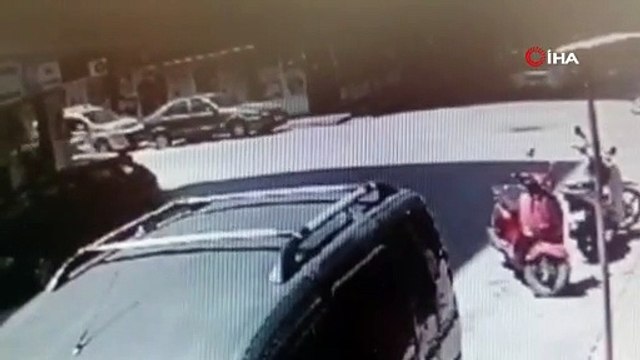 Bursa\'daki feci kaza kamerada