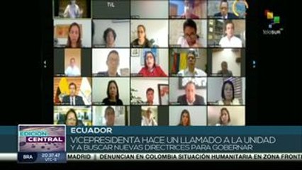 Ecuador: María Alejandra Muñoz es designada vicepresidenta del país