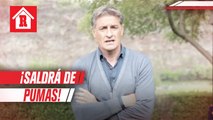 Míchel González deja el banquillo de Pumas