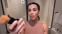 Make Up Tutorial done by Kim Kardashian  lovely  Keeping up with the kardashians