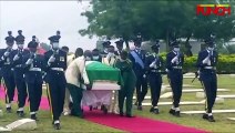Final Goodbye: Arotile’s Body Arrives, Laid To Rest At Military Cemetery/Punch