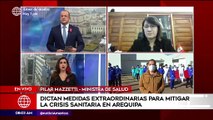 La ministra de Salud se refirió a las declaraciones de Elmer Cáceres | Primera Edición (HOY)