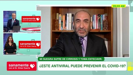 ¿El Entecavir puede prevenir el Covid-19? | Sanamente con el Doctor Elmer Huerta (HOY)