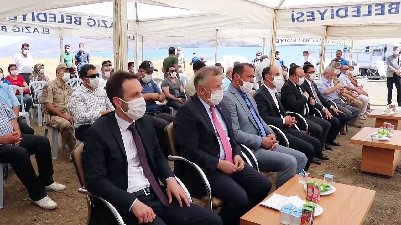 Hazar Gölü'ne 420 bin yavru siraz balığı bırakıldı - ELAZIĞ