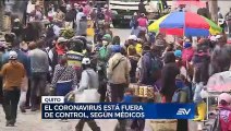 El COVID-19 está fuera de control en Quito, advierten médicos