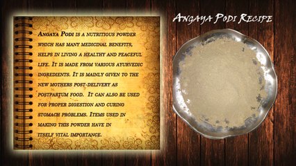 Angaya Podi in Tamil _ Angaya Podi Ingredients _ Angaya Podi Benefits in Tamil