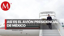 Caminadora y hasta cama king size: los lujos del avión presidencial