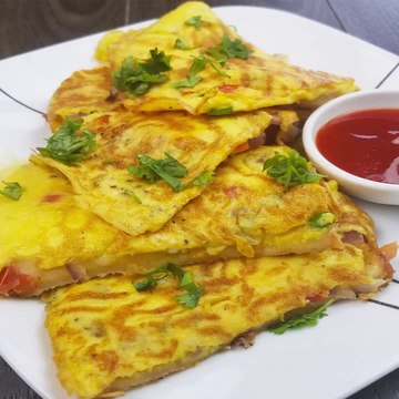 Omelette Recipe - Indian Omelette - Street Food - Dhaba Style - Ajmer Recipe - Ajmer Rasoi Khazaana