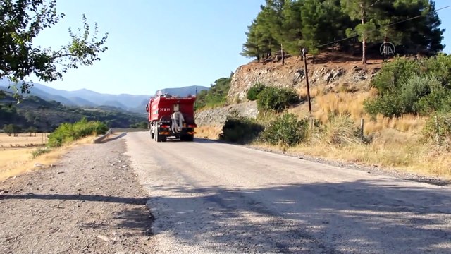 Hatay'da çıkan örtü yangını söndürüldü