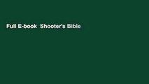 Full E-book  Shooter's Bible Guide to Handloading: A Comprehensive Reference for Responsible and