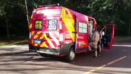 Siate atende pessoa ferida na Região do Lago