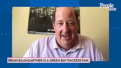 The Office's Brian Baumgartner Dishes on His 'Very, Very Good' Friend Aaron Rodgers