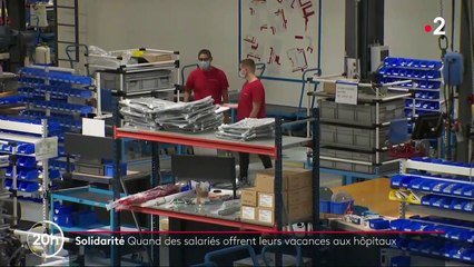 Solidarité : le beau geste de salariés envers les soignants