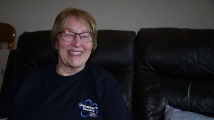 Grandma with alzheimers doing zip wire challenge