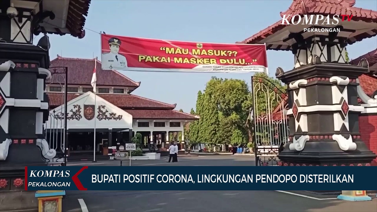 Bupati dan Istri Positif Covid-19 Lingkungan Pendopo Disterilkan