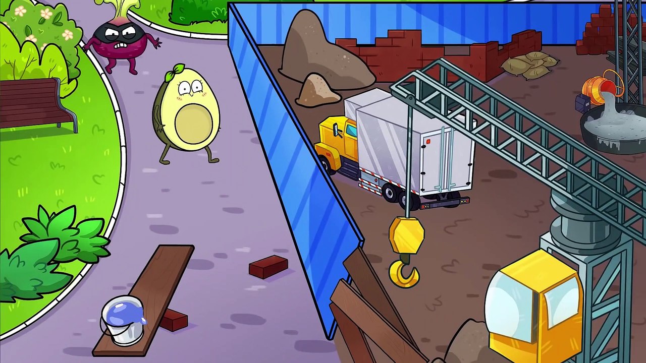 Se défendre seul quand on est un légume - Dessin animé