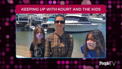 Kourtney Kardashian Takes Niece North and Nephew Saint on a Trip to Balboa Island amid Kanye West's Outburst