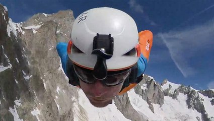 Athletes Finish 2 Day Hike With Exhilarating Wingsuit BASE Jump