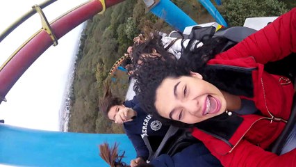 Roller Coaster's Item Bags Spits out Cell Phones