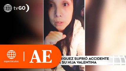 Tula Rodríguez se pronunció tras sufrir accidente de tránsito | América Espectáculos