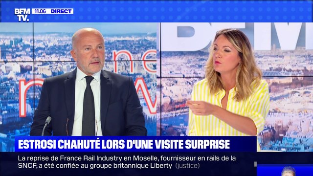Estrosi chahuté lors d'une visite surprise (2) - 23/07