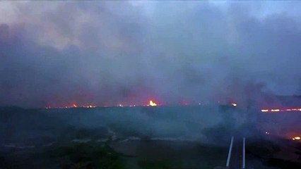 Incêndios triplicam no Pantanal