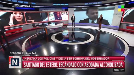 Santiago del Estero: escándalo con una abogada alcoholizada