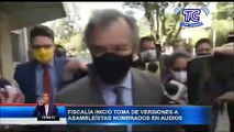 Fiscalía inició toma de versiones a asambleístas nombrados en audios