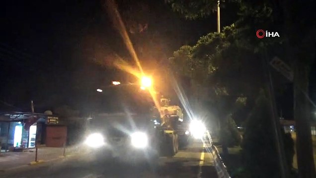 Sınıra askeri sevkıyat