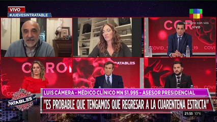 Dr. Luis Cámera, asesor del presidente en COVID