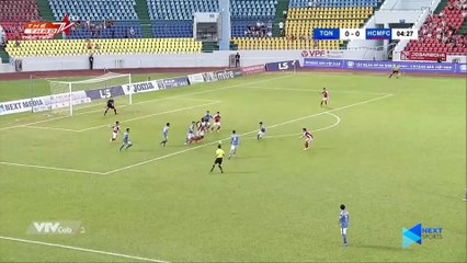 Highlights - Than Quảng Ninh - TP. HCM - Công Phượng tỏa sáng, TP. HCM tạm dẫn đầu BXH - NEXT SPORTS