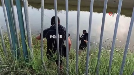 Köpeği kurtarmak isterken sulama kanalında kaybolan gencin cesedi bulundu
