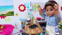 Baby Doll Cooking Chocolate Chip Cookies Kitchen Toys