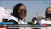 Restaurant owners protest regulations