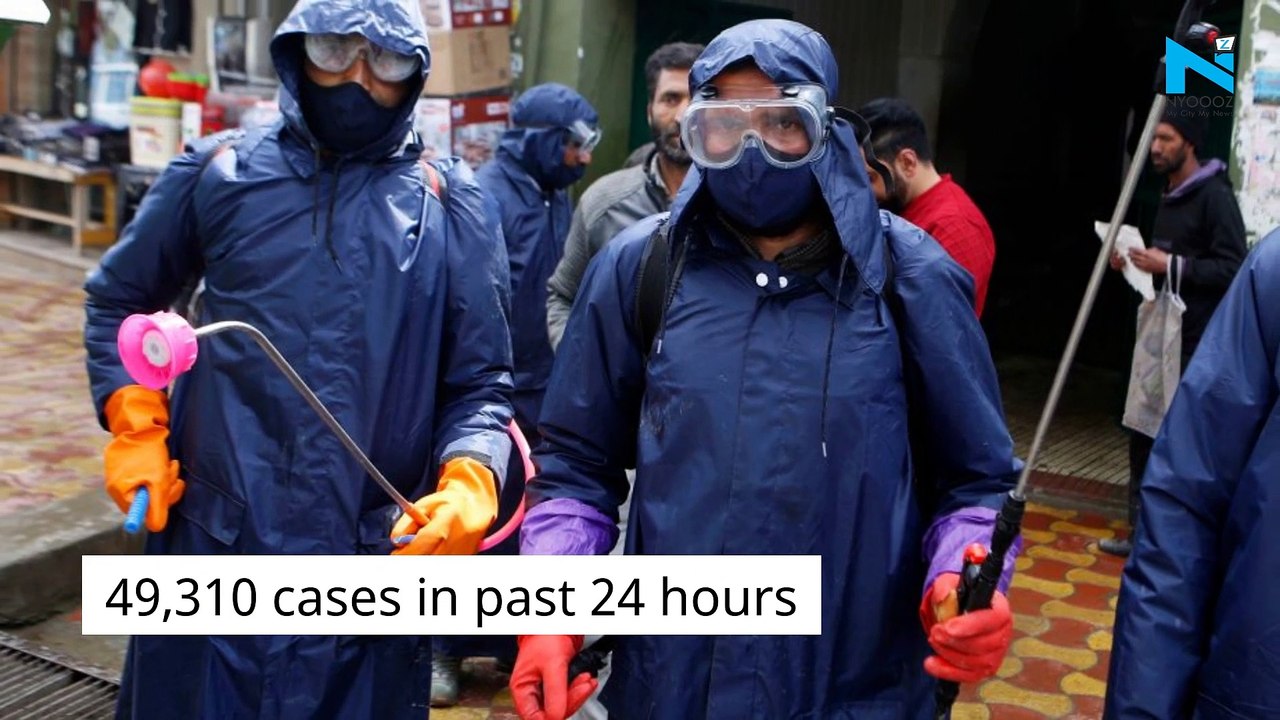 COVID-19: India records highest ever 49,310 cases in 24 hours