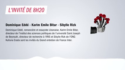 Dominique Eddé : "Vous entendez peut-être dans ma voix une grande tristesse doublée de colère, et je crois que ces deux sentiments sont assez partagés"