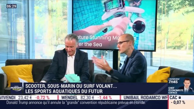 Culture Geek : Scooter sous-marin ou surf volant, les sports nautiques du futur, par Anthony Morel - 24/07