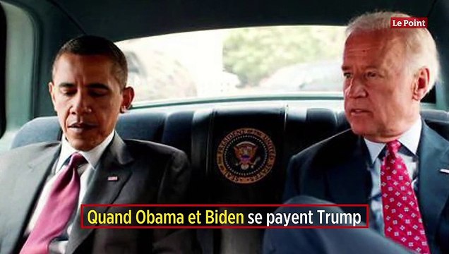 Quand Obama et Biden se payent Trump