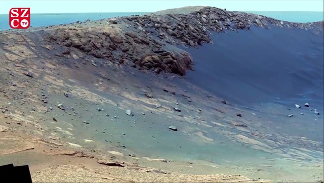 İlk kez bu kadar net görüntüleri paylaşıldı: Mars’ta hayata en yakın deneyim!