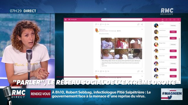 #Magnien, la chronique des réseaux sociaux : Parler , le réseau social de l'extrême droite - 24/07
