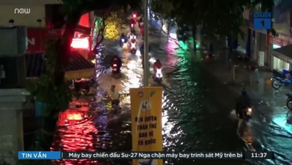TPHCM: Mưa lớn kéo dài, nhiều tuyến đường ngập nặng | VTC