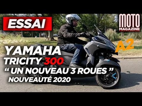 ESSAI YAMAHA TRICITY 300 (Permis B) - Moto Magazine