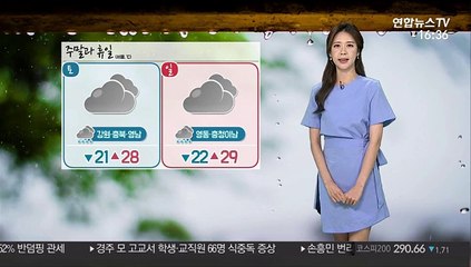 [날씨] 동해안 집중호우…모레까지 400㎜ 이상