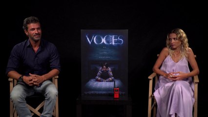Entrevista a Rodolfo Sancho y Ana Fernández por la película 'Voces'