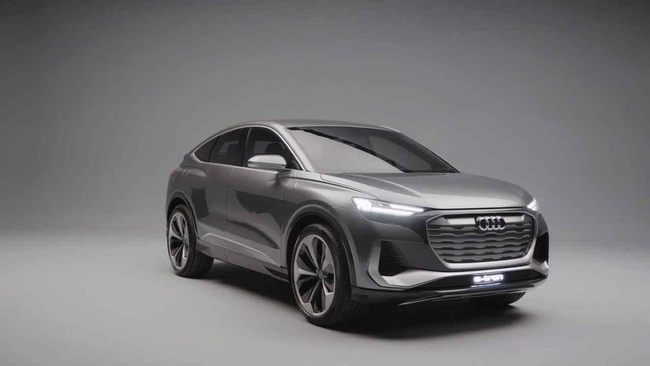 Der Audi Q4 Sportback e-tron concept - Schöner Rücken - das Exterieur