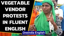Indore vegetable seller speaks fluent English, blasts authorities | Oneindia News