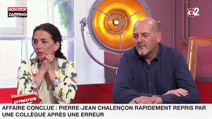 Affaire conclue : Pierre-Jean Chalençon rapidement repris par une collègue après une erreur (vidéo)